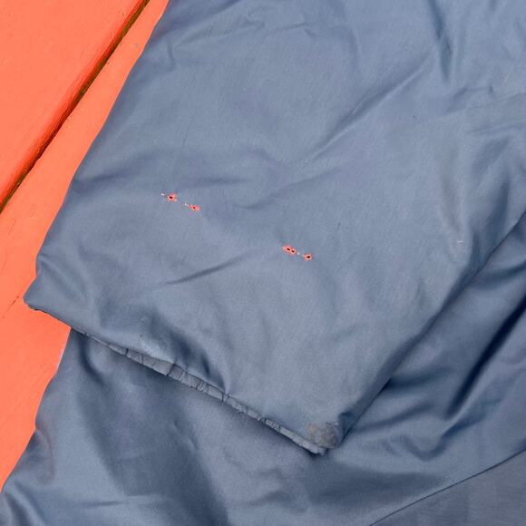 True Vintage Navy Blue Coast Guard USCGC Diligence Coaches Jacket USA Made Coat - Picture 9 of 11